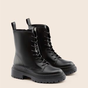 Maguire Belluno Black Leather Boot 39